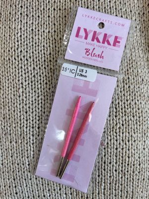 Спицы разъемные, длина 7 см, цвет Blush, № 5.50 